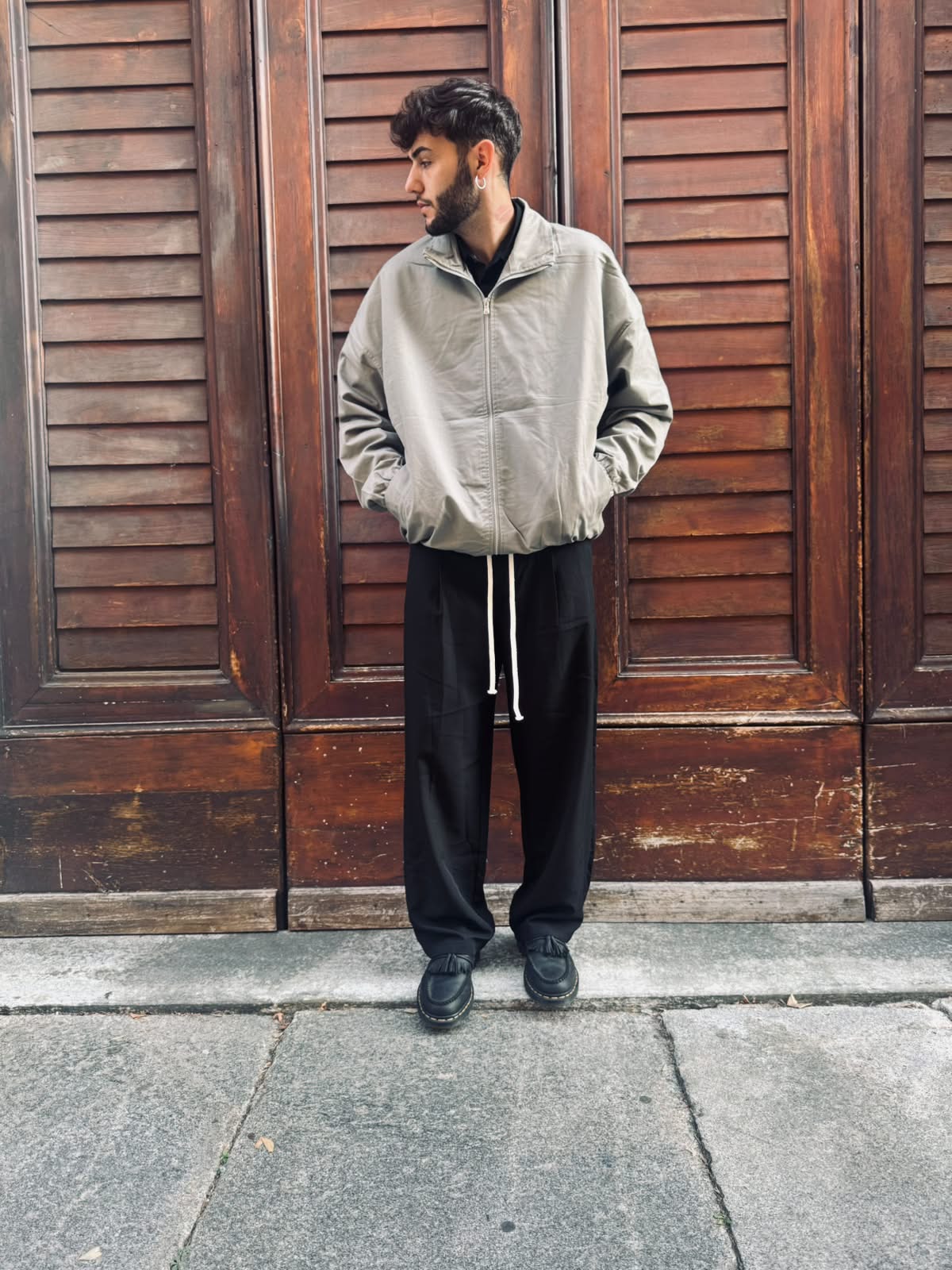 Giacca uomo con zip personalizzabile